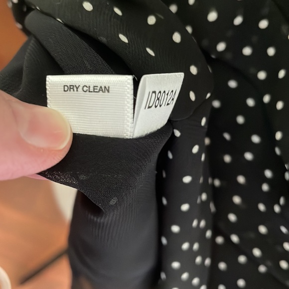 Adorable sleeveless lined polka dot blouse - Picture 8 of 8